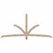 Ekena Millwork Davenport Smooth Timber Gable Bracket, Douglas Fir, 96"W x 44"H x 3 1/2"D x 3 1/2"F, 11/12 Pitch GBW096X44X0404DAV00SDF - alternate 1